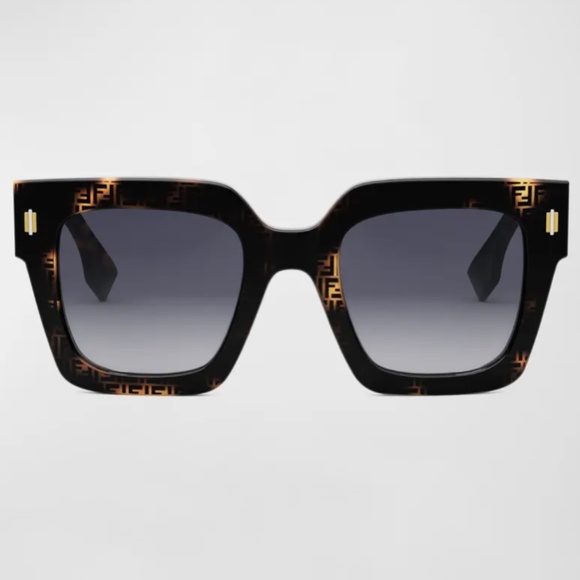 Fendi Roma 50MM Square Sunglasses - Picture 1 of 6